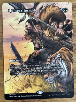 MTG Marvel Eternal-Legal, Hunter's Insight - Image 1