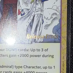 One Piece TCG The Three Admirals!! OP16-076 Release Event STAMPED English - Image 2