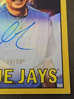 2025 Topps Archives - Fan Favorites Auto Munenori Kawasaki Gold /50 #67FFA-MK - Image 3