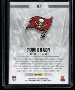 2020 Panini Illusions #1 Tom Brady Retail - Image 2