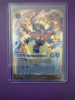 Disney Lorcana TCG Stitch - Experiment 626 220/204 Foil Sapphire EN - Near Mint - Image 3