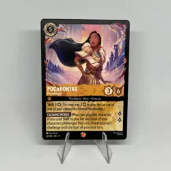 Disney Lorcana Winterspell Pocahontas Peacekeeper 22/204 Non foil Legendary - Image 1