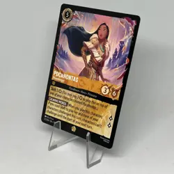 Disney Lorcana Winterspell Pocahontas Peacekeeper 22/204 Non foil Legendary - Image 2