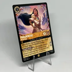 Disney Lorcana Winterspell Pocahontas Peacekeeper 22/204 Non foil Legendary - Image 3