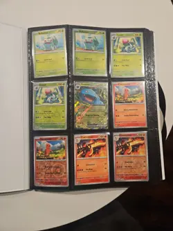 Pokemon Scarlet & Violet 151 Complete Master Set 1-165 Holo/RH/Base/EX+Binder - Image 1