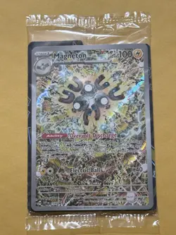 Pokemon TCG Magneton 159 Black Star Promo Card Surging Sparks SEALED - Image 1