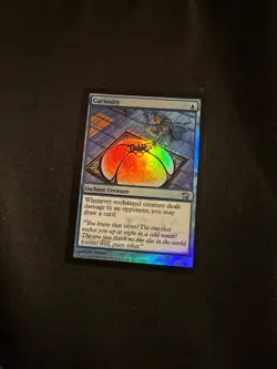 Curiosity FOIL [8th Edition] Magic MTG Cards LP - Image 1