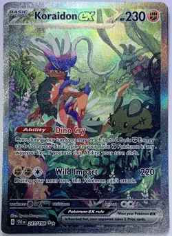 Koraidon ex 247/198 & Miraidon ex 244/198 Special Illustration Rare (2 card lot) - Image 2