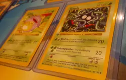 Shadowless 1st Edition Eng WoTC Pokemon Cards- Nidorino, Koffing, Tangela Nm-Lp - Image 2