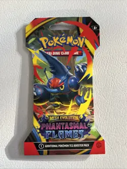 🔥 1x Pokemon Mega Evolution Phantasmal Flames Pack w/10 Cards/🔥 - Image 1