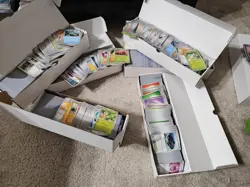 6000 card lot Pokemon TCG Common/Uncommon Bulk Card Lot Modern Era 28lbs - Image 1