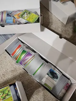 6000 card lot Pokemon TCG Common/Uncommon Bulk Card Lot Modern Era 28lbs - Image 3