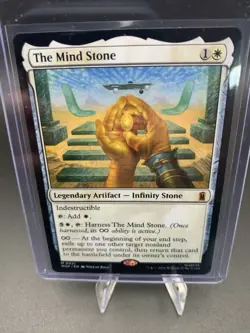 MARVEL MAGIC THE GATHERING THE MIND STONE MTG CARD - Image 1
