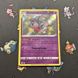 Hatterene SV056/SV122 NM -Baby Shiny Pokemon Card- Shining Fates (9q) - Image 1