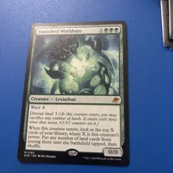 Magic the Gathering NM Famished Worldsire Edge of Eternities Card 182 Regular - Image 1