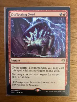 Deflecting Swat (50/322) - Commander 2020 MTG - Image 1