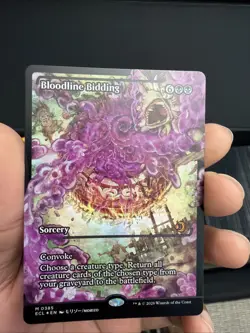 Bloodline Bidding (Showcase) Lorwyn Eclipsed Foil - Image 1