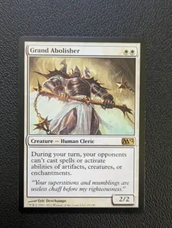 Grand Abolisher Magic 2012 (M12) 19/249 Rare MTG - Image 2