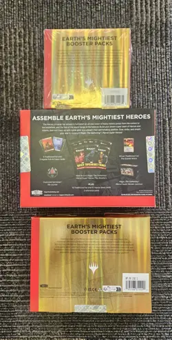 MTG Marvel Super Heroes - Collector Booster LOT!! ( 3 SEALED PRODUCTS ) - Image 2