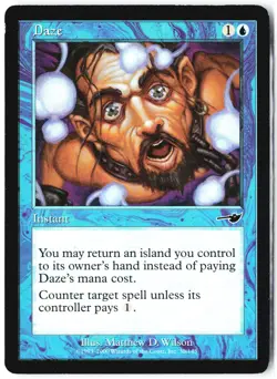 Daze 30 Common Magic: The Gathering Lightly Played - Image 1