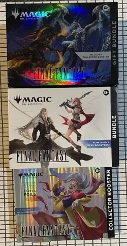 MTG Final Fantasy Gift Bundle + Bundle + Omega LOT - Image 1
