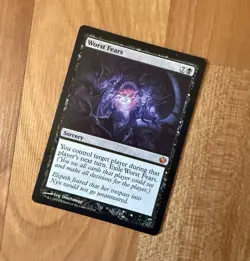 Wizards of the Coast MTG Worst Fears Journey into Nyx 2014 EN Rare Black #87/165 - Image 1