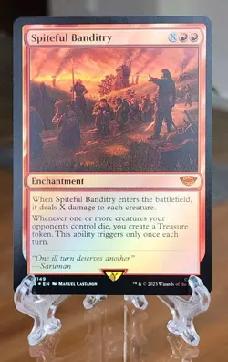 Spiteful Banditry FOIL Universes Beyond: the Lord of the Rings - Image 1