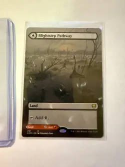 NM Blightstep Pathway (Borderless) - Kaldheim MTG - Image 1