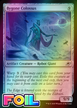 x1 Bygone Colossus FOIL EOE Edge of Eternities MTG 235 M/NM 1x - Image 1