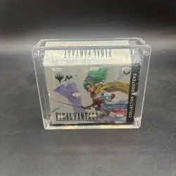 Magic The Gathering Final Fantasy Collector Boosters Box SEALED W/ ACRYLIC - Image 1