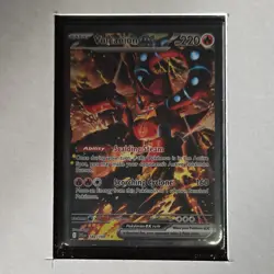Pokemon Volcanion ex 182/159 Sv09: Journey Together Illustration Rare Holo - Image 1