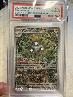 Pokemon TCG Magneton 159 Pokemon Center Stamped Promo PSA 10 Gem Mint - Image 1