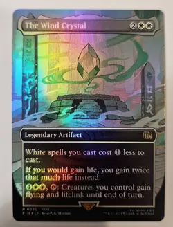 The Wind Crystal - MTG Final Fantasy III Legendary Artifact - Foil - Image 1