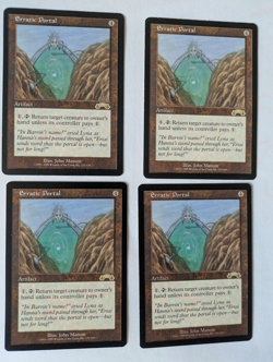 4 Erratic Portal Exodus MTG NM Free shipping with tracking - Image 1