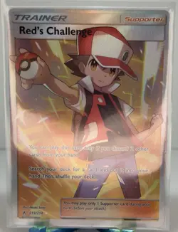 The Pokemon Company Red's Challenge 213/214 Unbroken Bonds Full Art Holo UR - Image 1