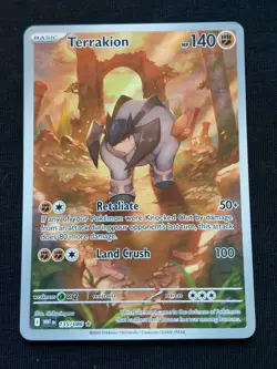 Pokemon - Terrakion 135/086 - White Flare - NM - Image 1