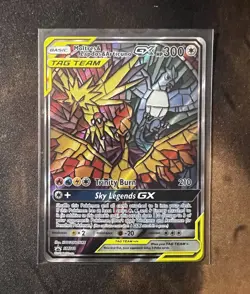 The Pokemon Company Moltres & Zapdos & Articuno GX SM210 SM TAG TEAM Promo Holo - Image 1