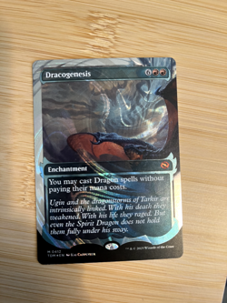 MTG Tarkir: Dragonstorm Dracogenesis Showcase Halo Foil - Image 1