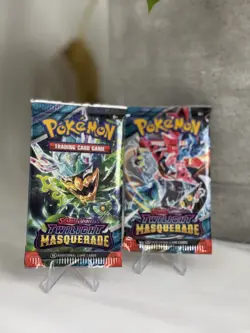 Pokemon Twilight Masquerade Booster Pack X2 Brand New & Factory Sealed - Image 1