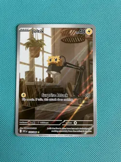 Pokemon TCG Joltik 116/086 White Flare Illustration Rare Holo NM - Image 1