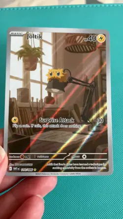Pokemon TCG Joltik 116/086 White Flare Illustration Rare Holo NM - Image 2