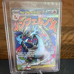 Pokemon Company Mega Charizard X ex EX 023 Me: Mega Evolution Promo Holo JP - Image 1