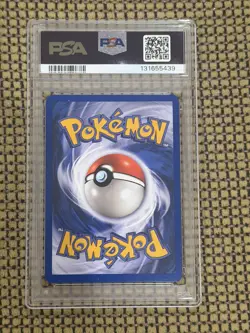 2000 POKEMON ROCKET #1 DARK ALAKAZAM-HOLO PSA 8 - Image 2