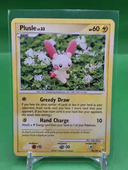 Pokemon Plusle 76/147 Uncommon Supreme Victors 2009 Regular LP TCG - Image 1