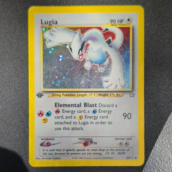 Pokemon Company Lugia 9/111 Neo Genesis 1st Edition Holo Rare English 2000 90HP - Image 1