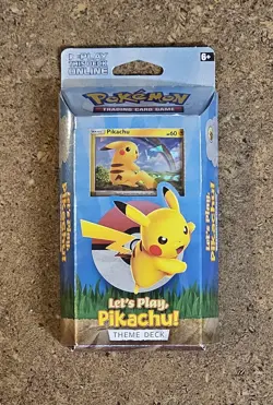 Factory Sealed Pokemon Let’s Play Pikachu Theme Deck Box - Image 1