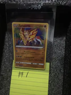 Zamazenta 102/185 Amazing Rare Vivid Voltage Pokemon Near Mint 2020 - Image 1