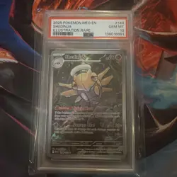 Pokemon 2025 Shedinja 144/132 Illustration Rare Mega Evolution GEM MINT PSA 10 - Image 1