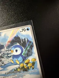 Piplup Illustration Rare 098/094 - Phantasmal Flames Pokemon - Image 4