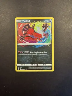 Yveltal Pokemon Shining Fates 046/072 Amazing Rare NM - Image 1